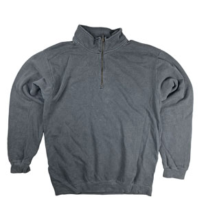 RGRiley | Comfort Color Mens Pepper 1/4 Zip Sweatshirts | Mill Graded