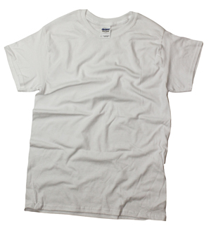 style 80WHT |Mens Irregular T-Shirt - White