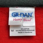 Mill Grade Irregular Sweatshirt with Vertically Clipped Gildan Label
