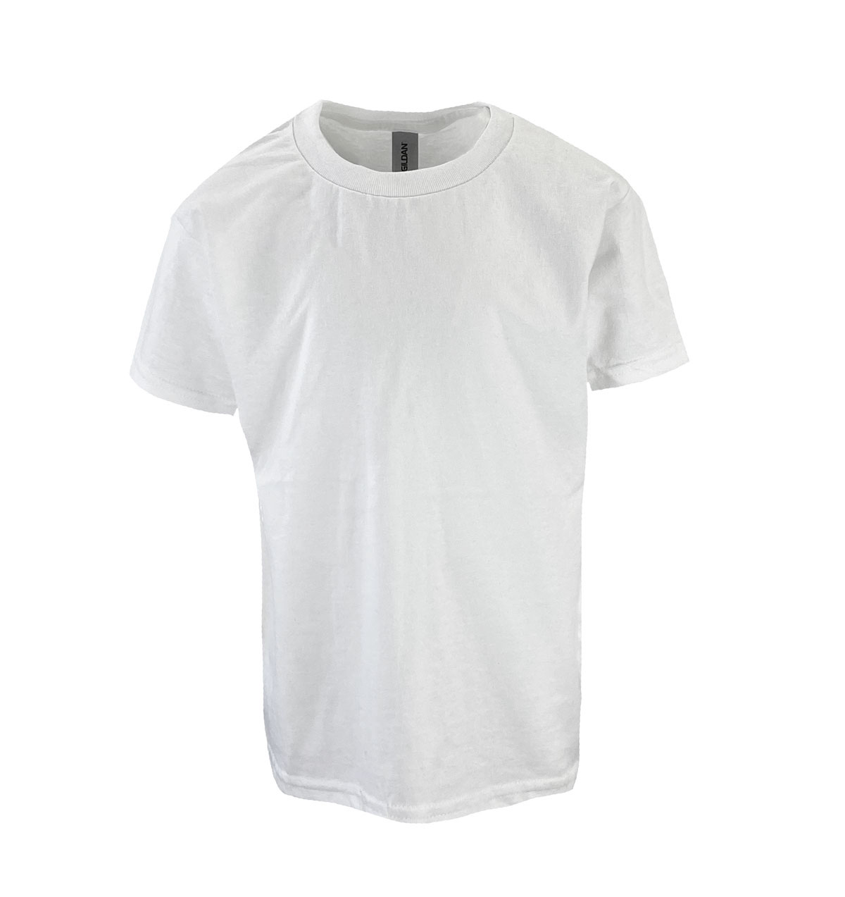 Style 20BWT Wholesale Youth White TShirts Slightly Irregular