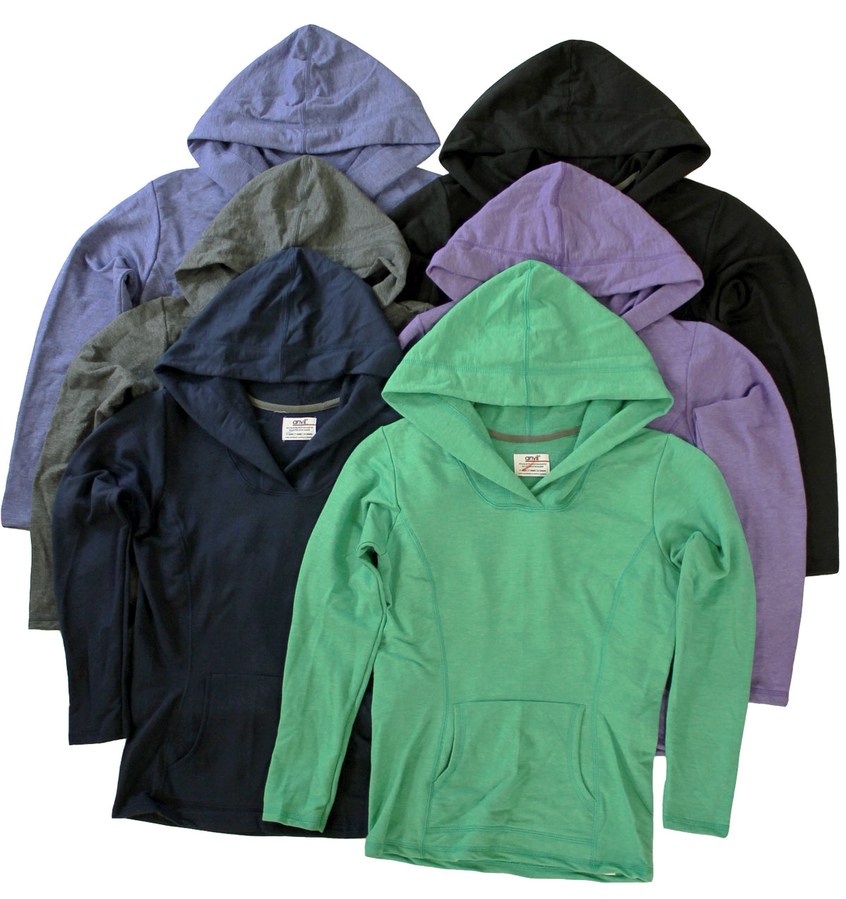 Womens Terry Pullover Hoodies-RG Riley Wholesale Off Price Clothing ...