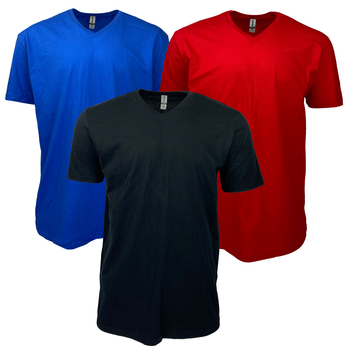 (*3rds*) Gildan V-Neck T-Shirt-RG Riley Wholesale Off Price Clothing ...
