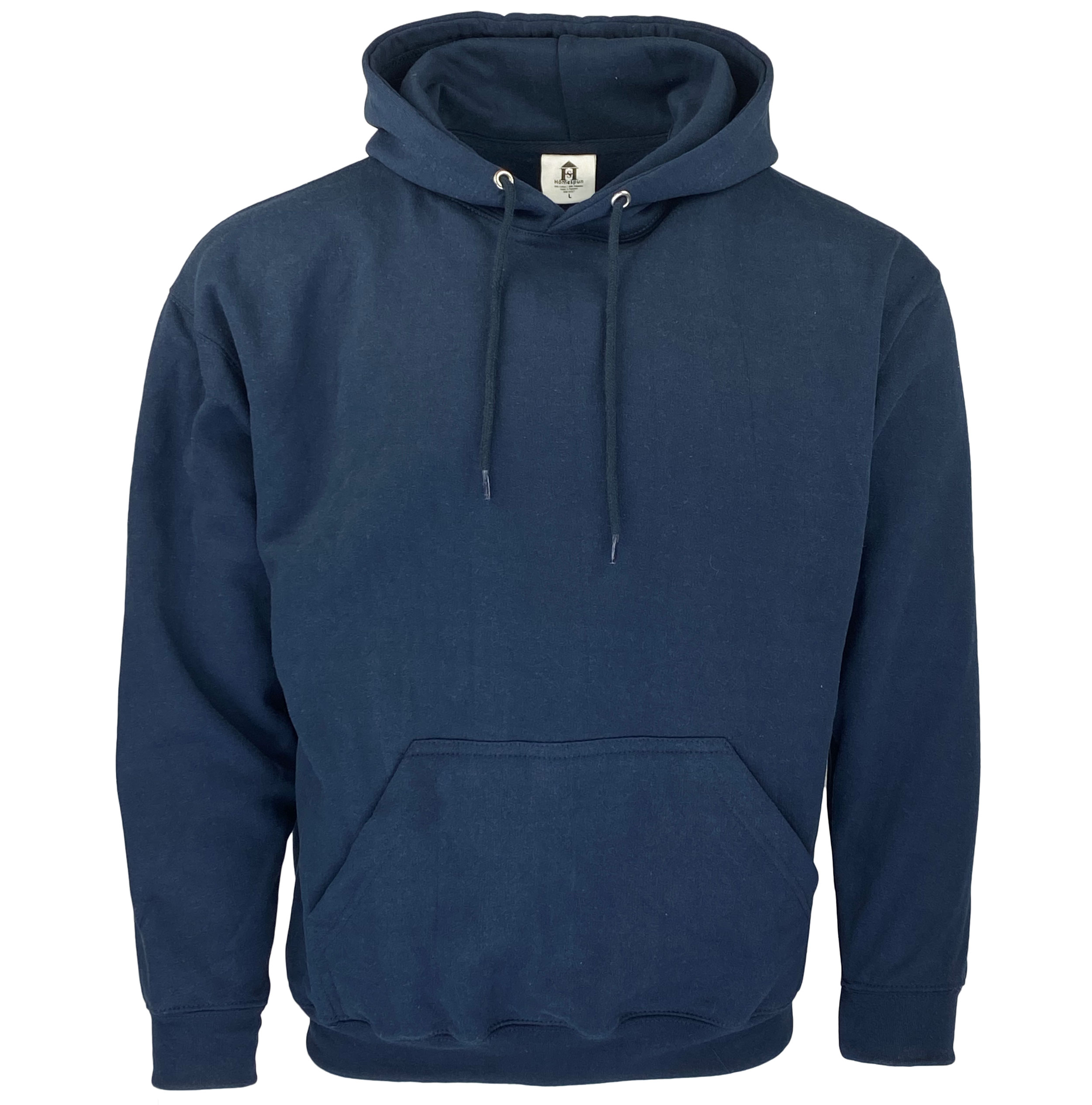 Style H14NV | Wholesale First Quality Fleece Pullover Hoodies - Navy