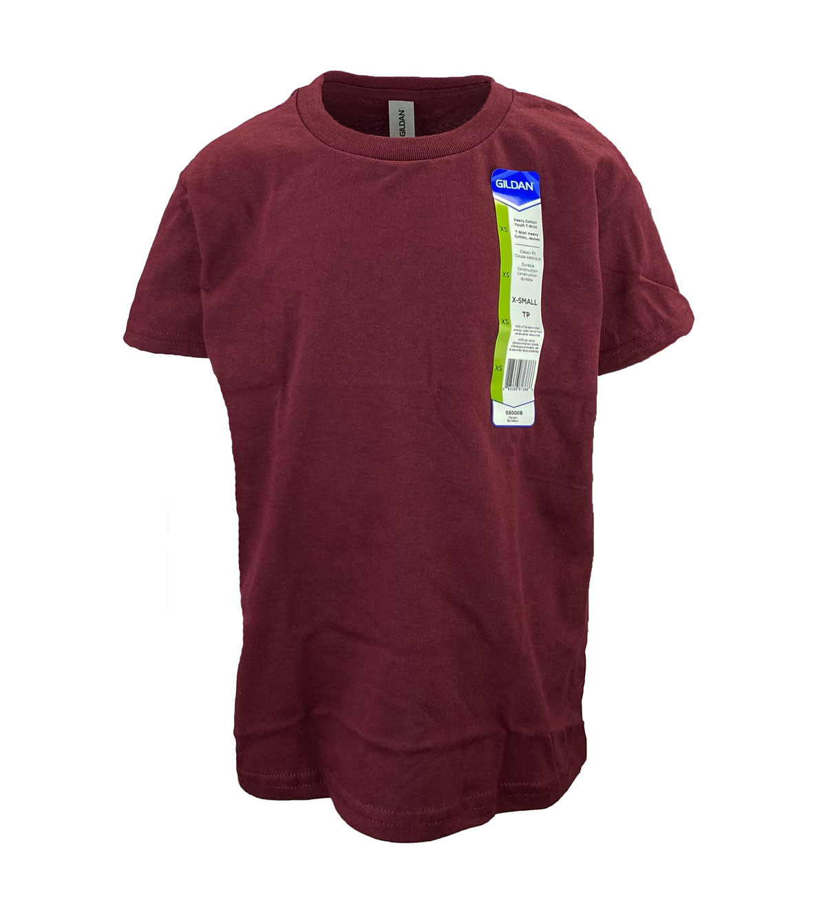 Boys Tee Shirts - Maroon-RG Riley Wholesale Off Price Clothing ...