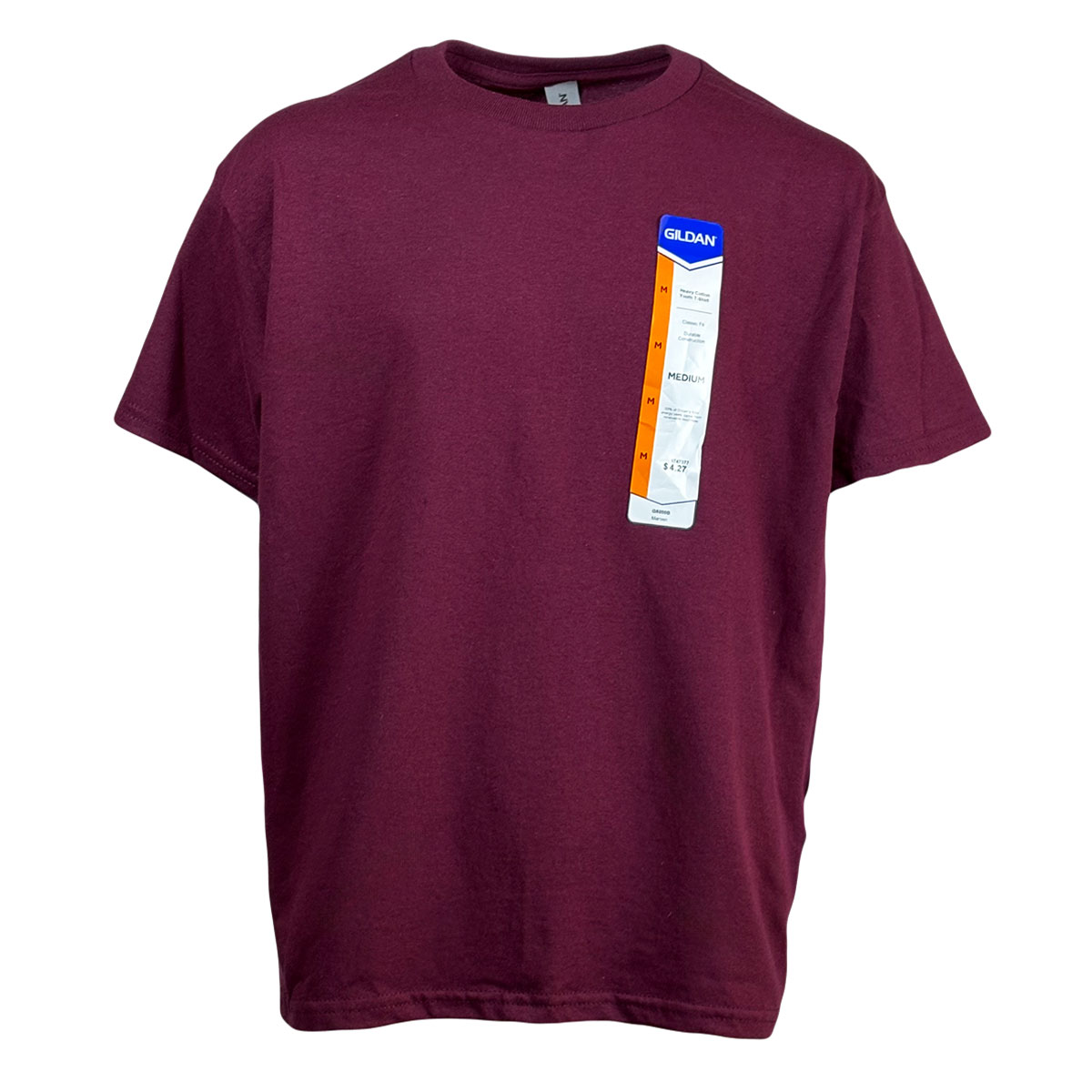 Boys Tee Shirts MaroonRG Riley Wholesale Off Price Clothing & Closeout Apparel