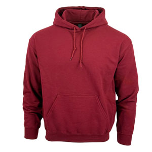 RGRiley | Gildan Mens Scarlet Pullover Hoodies | Irregular