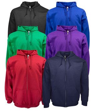 RGRiley | Gildan Mens Zipper Hoodies | Slightly Irregular