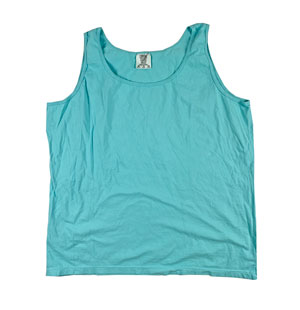 RGRiley | Comfort Color Womens Lagoon Tank Tops | Irregular