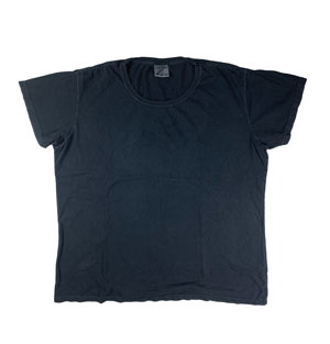 RGRiley | Comfort Color Womens Black Crew Neck T-Shirts | Mill Graded