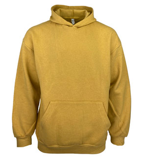 Adult Fleece Hoods - Mustard