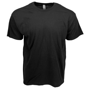 RGRiley | Mens Black T-Shirts | Irregular