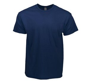 RGRiley | Big Mens Navy Cotton Short Sleeve T-Shirts | Mill Graded