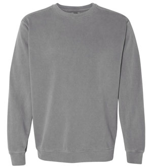 RGRiley | Comfort Color Mens Fleece Crewneck Sweatshirts | Mill Graded