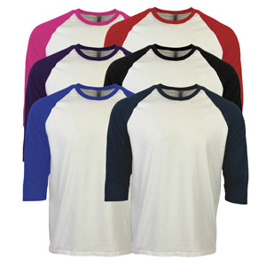 RGRiley | Gildan 3/4 Sleeve Baseball T-Shirts | Irregulars