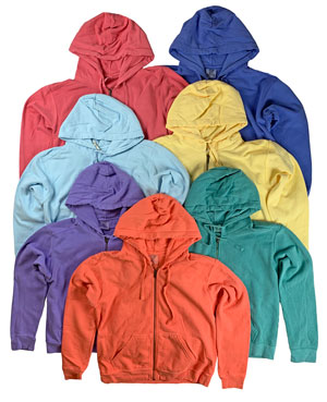 RGRiley | Comfort Color Womens Zipper Hoodies | Mill Graded