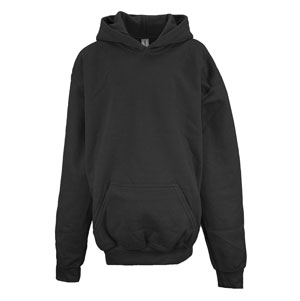 RGRiley | Gildan Youth Black Pullover Hoodies | Irregular