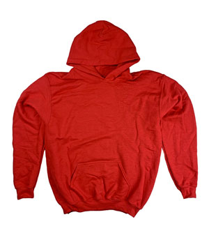 RGRiley | Gildan Youth Red Pullover Hoodies | Irregular