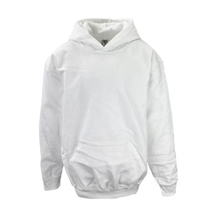 RGRiley | Gildan Youth White Pullover Hoodies | Irregular