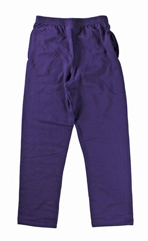 dark purple sweatpants