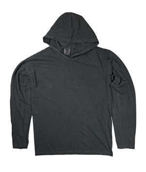 RGRiley | Comfort Colors Mens Black Long Sleeve T-Shirts | Irregular