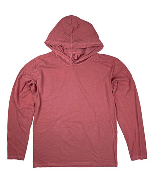 RGRiley | Comfort Colors Mens Crimson Long Sleeve T-Shirts | Irregular