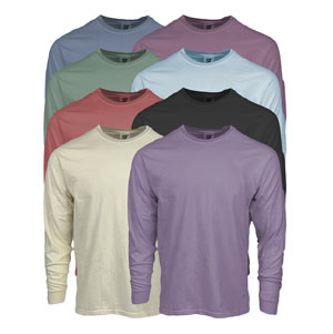 RGRiley | Adult Comfort Color Long Sleeve T-Shirts | Mill Graded Irregular