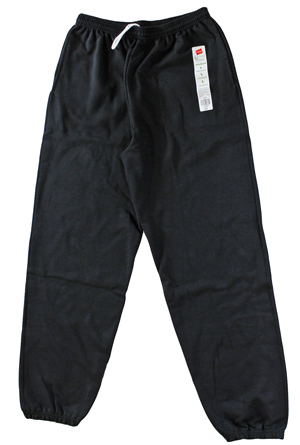 black hanes sweatpants