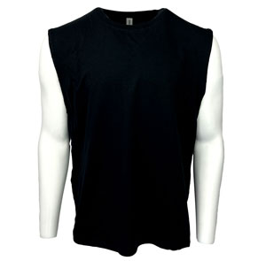 Gildan Black Sleeveless T's