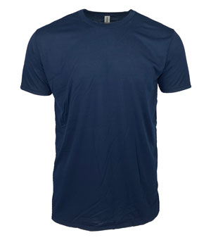 RGRiley | Gildan Mens Navy Performance T-Shirts | Irregular