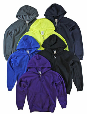 (*3rds*) Gildan Zip Hood-18600