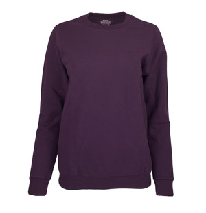 RGRiley | Gildan Womens Aubergine Fleece Crew Neck Sweatshirts | Irregular