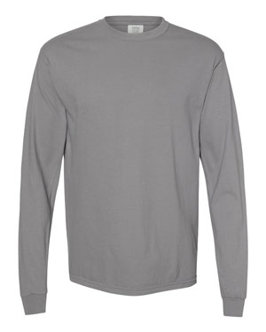 RGRiley | Comfort Color Granite Long Sleeve T-Shirts | Mill Graded