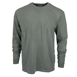 RGRiley | Comfort Color Grey Long Sleeve T-Shirts | Mill Graded