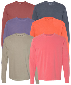 RGRiley | Comfort Color Long Sleeve T-Shirts | Mill Graded