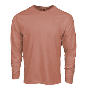 RGRiley | Comfort Color Terracota Long Sleeve T-Shirts | Mill Graded