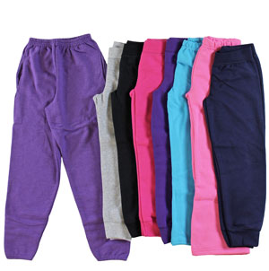 RGRiley | Wholesale Youth Girls Fleece Sweatpants Mixed Colors | Irregulars