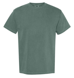 RGRiley | Mens Comfort Color Blue Spruce Short Sleeve T-Shirts | Mill Graded