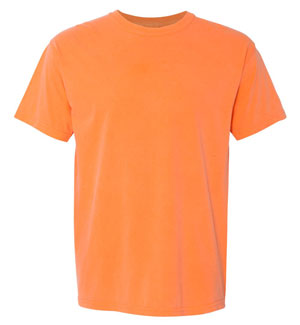 RGRiley | Mens Comfort Color Melon Short Sleeve T-Shirts | Mill Graded